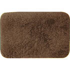 Tapete De Banheiro - Pelúcia - Pueblo - 60cm X 40cm - Marrom