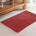 Tapete De Banheiro - Phoenix - 60cm X 40cm - Vermelho - Niazi