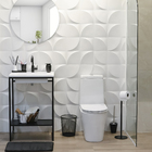 Tapete de Banheiro Antiderrapante Cocoon Poliéster Preto 40x60cm Sensea