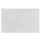 Tapete de Banheiro Remix Branco 50x80 Sensea