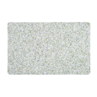 Tapete de Banheiro RubberKap EVA Retangular Branco 3 Peças 40x60cm Kapazi