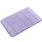 Tapete De Banheiro - Super Soft - 60cm X 40cm - Lilás - Blanco