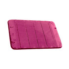 Tapete De Banheiro - Super Soft - 60cm X 40cm - Vinho - Blanco