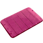 Tapete De Banheiro - Super Soft - 60cm X 40cm - Vinho - Blanco