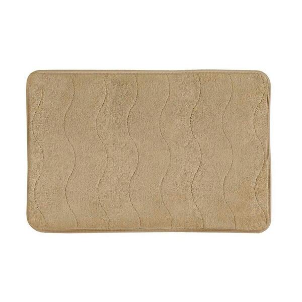 Tapete De Banheiro Touch 08 Bege 0,60x0,80m - Edantex