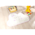 Tapete De Bebê Nuvem Decorativo Nuvem Rosa 82cm X 52cm Antide
