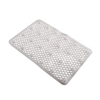 Tapete de Box Antiderrapante Plástico Argila 50x32cm Losangos Astra