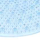 Tapete de Box Azul Antiderrapante Plástico 50x50cm Aqua-Spa KomLog