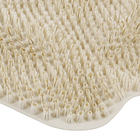 Tapete de Box Antiderrapante Felpudo Plástico Bege 34x57cm Astra