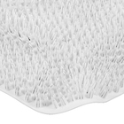 Tapete de Box Antiderrapante Felpudo Plástico Branco 34x57cm Astra