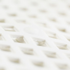 Tapete de Box Antiderrapante Losango Plástico Branco 32x50cm Astra