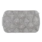 Tapete de Box Antiderrapante Felpudo Plástico Cinza 34x57cm Astra