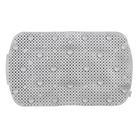 Tapete de Box Antiderrapante Felpudo Plástico Cinza 34x57cm Astra