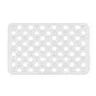 Tapete de Box Incolor Antiderrapante Plástico 31x48cm Aqua-Spa KomLog