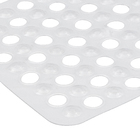 Tapete de Box Incolor Antiderrapante Plástico 31x48cm Aqua-Spa KomLog