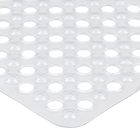 Tapete de Box Incolor Antiderrapante Plástico 43x42cm Aqua-Spa KomLog