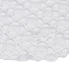 Tapete de Box Antiderrapante Plástico Transparente 38x66cm Sensea