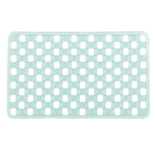 Tapete de Box Antiderrapante Flexível Plástico Verde 38x60cm Stamplas