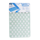 Tapete de Box Antiderrapante Flexível Plástico Verde 38x60cm Stamplas