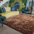 Tapete De Copa Felpudo 140x200 Marrom Casen