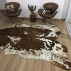 Tapete De Couro Legítimo Raro