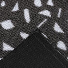 Tapete De Cozinha Cleankasa Terrazzo Black 0,40x0,60m - Kapazi