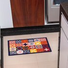 Tapete De Cozinha Kacyumara 45cmx65cm Color Tile