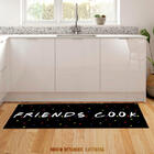 Tapete De Cozinha Personalizado Conjunto Friends Cook