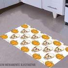 Tapete De Cozinha Personalizado Conjunto Hallowen