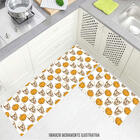 Tapete De Cozinha Personalizado Conjunto Hallowen