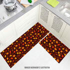 Tapete De Cozinha Personalizado Conjunto Outono