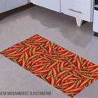 Tapete De Cozinha Personalizado Conjunto Peppers