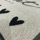 Tapete De Entrada 100% Poliéster Base Látex Antiderrapante 60