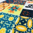 Tapete De Entrada 100% Poliéster Base Látex Antiderrapante 75