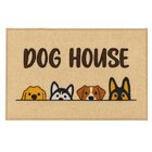 Tapete De Entrada 100% Poliéster Base Látex Antiderrapante 75