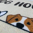 Tapete De Entrada 100% Poliéster Base Látex Antiderrapante 75