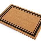 Tapete De Entrada Fibra De Coco 50cm X 75cm Moldura Kapazi