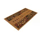 Tapete De Entrada Vinil Terral 40cm X 60cm Flores Kapazi