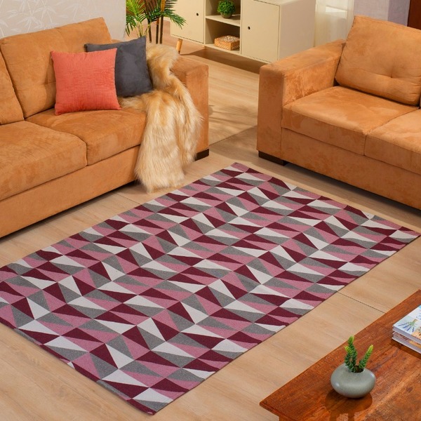 Tapete De Jacquard Rústico - 01 - 3 00 X 1 35