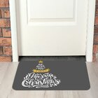 Tapete De Natal Para Porta Árvore De Natal Único