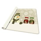 Tapete De Natal Para Sala Boneco De Neve Único