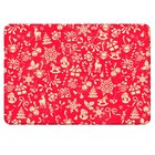 Tapete De Natal Para Sala Elementos Natalinos Único