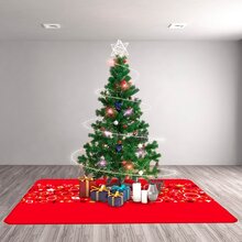 Tapete De Natal Para Sala Elementos Natalinos Único