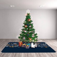 Tapete De Natal Para Sala Espirito Natalino Único