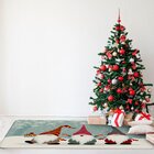 Tapete De Natal Para Sala Gnomos Natalinos Único