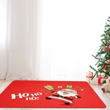 Tapete De Natal Para Sala Ho Ho Ho Único
