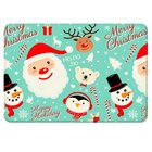 Tapete De Natal Para Sala Merry Christmas Único