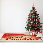 Tapete De Natal Para Sala Merry Christmas Único