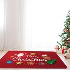 Tapete De Natal Para Sala Merry Christmas Único