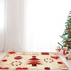 Tapete De Natal Para Sala Merry Christmas Único